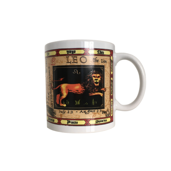 Leo Writings On The Wall Mug
